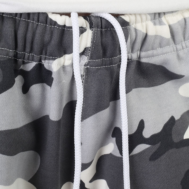 женские серые брюки Nike Solo Swoosh Fleece Trousers DN1767-133 - цена, описание, фото 4